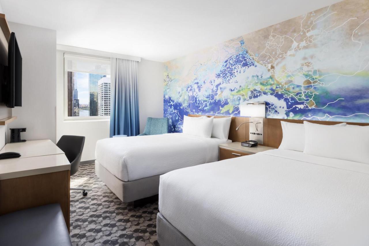 Deluxe 2 Double Beds, Larger Guest room, 2 Double, City view