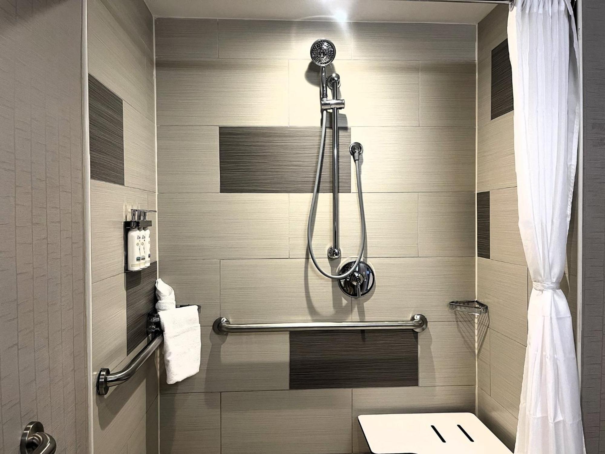 King Room Hearing Accessible Roll Shower