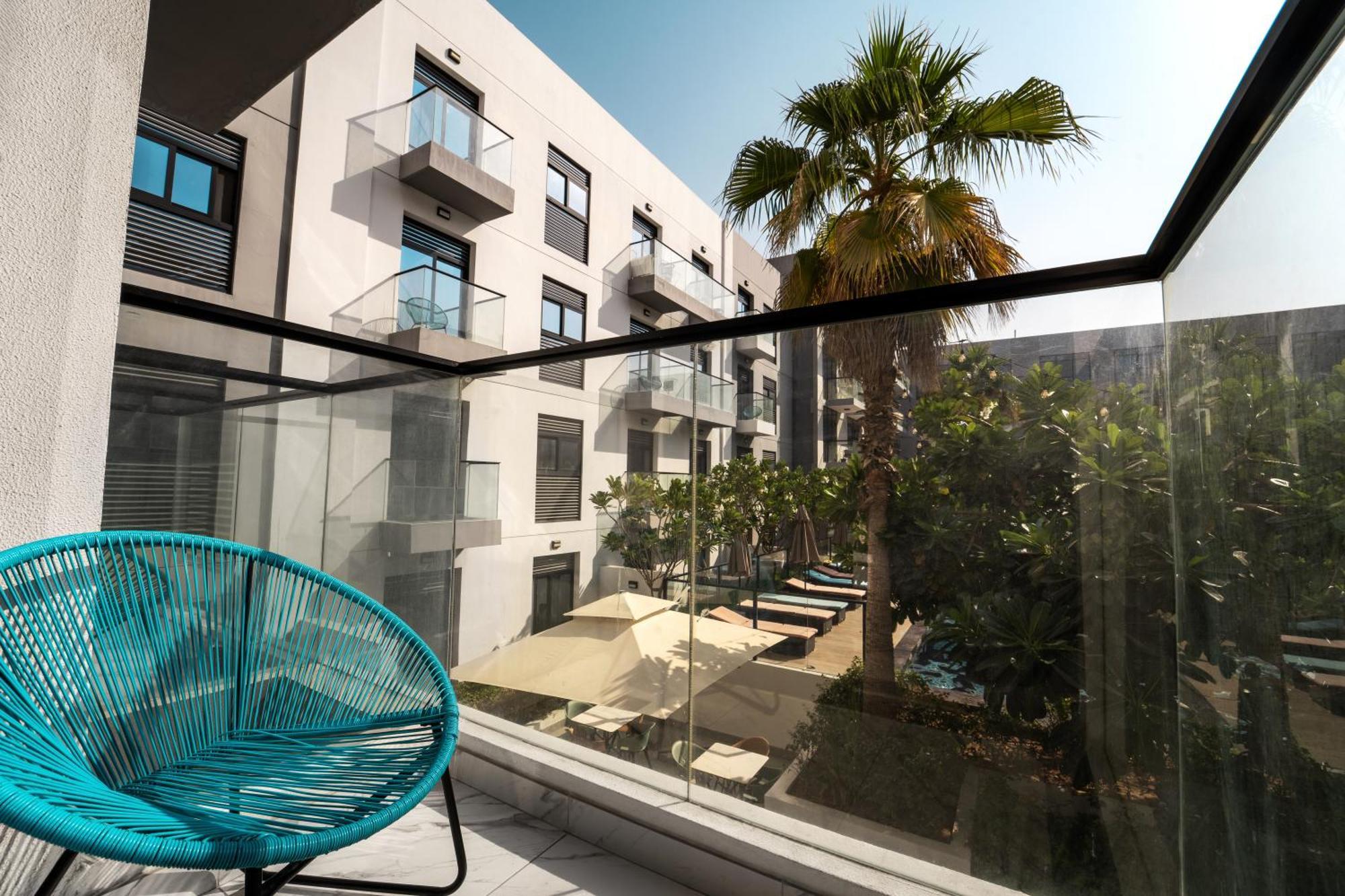 Studio with Balcony
