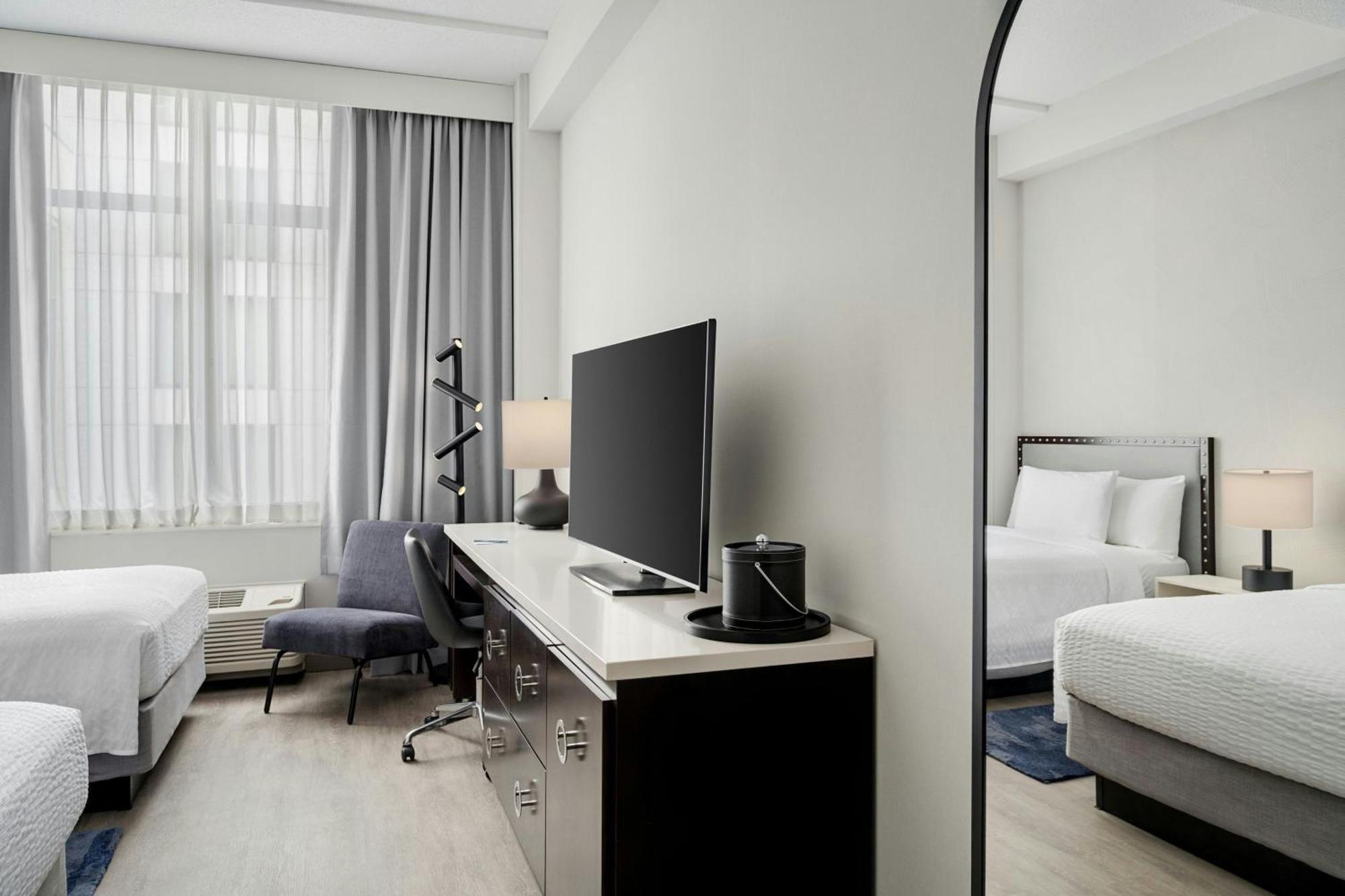 Double Room Two Double Beds Hearing Accessible