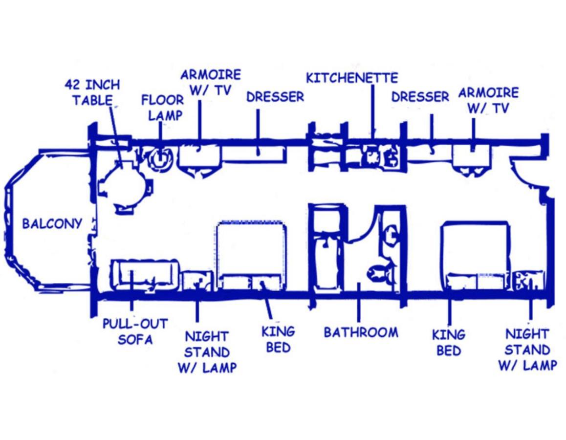 King Suite with Sofa Bed - Pool View