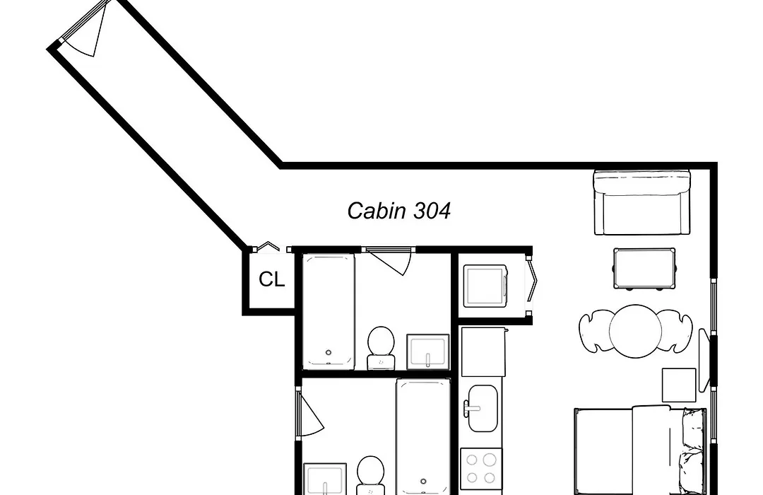 Chicago Third Floor Studio By 747 Lofts-1