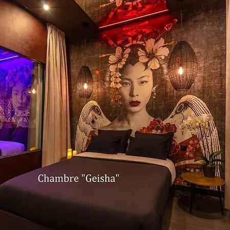 Love Hotel Avec Nuit Insolite Au Dandy Et Jacuzzi Privatise (Adults Only)-3