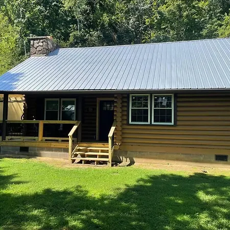Creekside Hideaway - Real Log Cabin W/Great Location-3