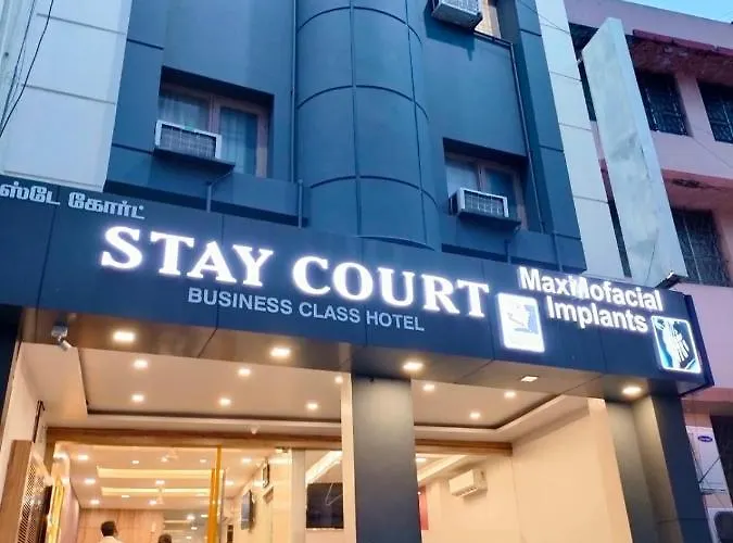 Stay Court - Business Class Hotel - Near Central Railway Station Chennai