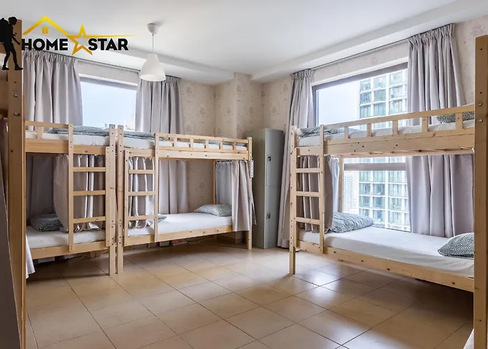 Homestar, Jumeirah Beach Hostel - Jbr - Pool, Beach, Metro Dubai