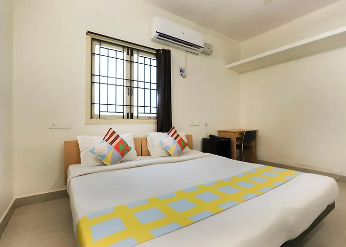 Hotel O Home Harma Residency Near Koyambedu Metro Station Chennai