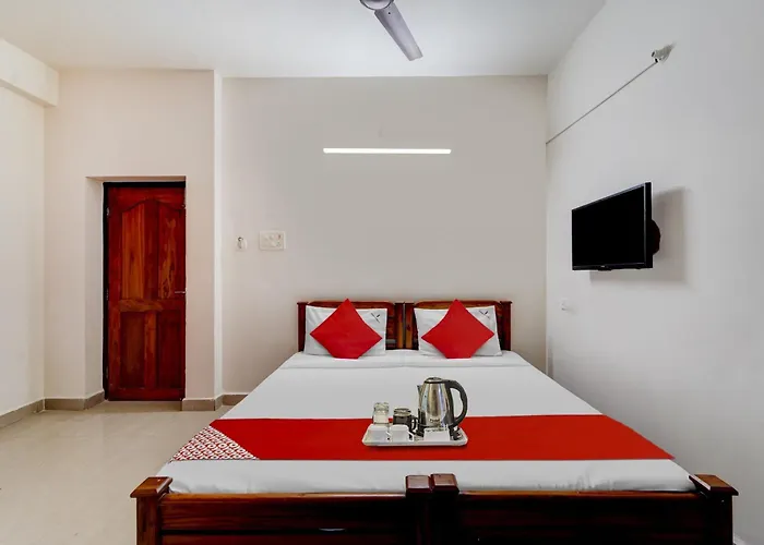 Hotel O Jayam Residency Tiruvottiyur Near Tiruvottriyur Theradi Metro Station Chennai