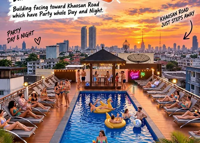 Violet Tower At Khaosan Palace Bangkok
