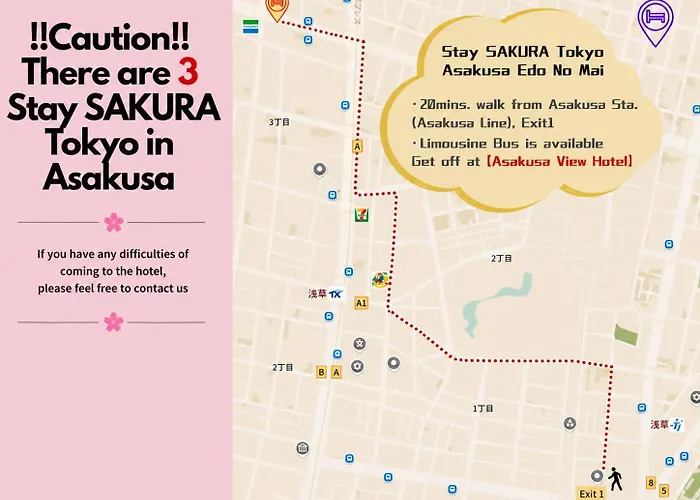 Stay Sakura Tokyo Asakusa Edo No Mai