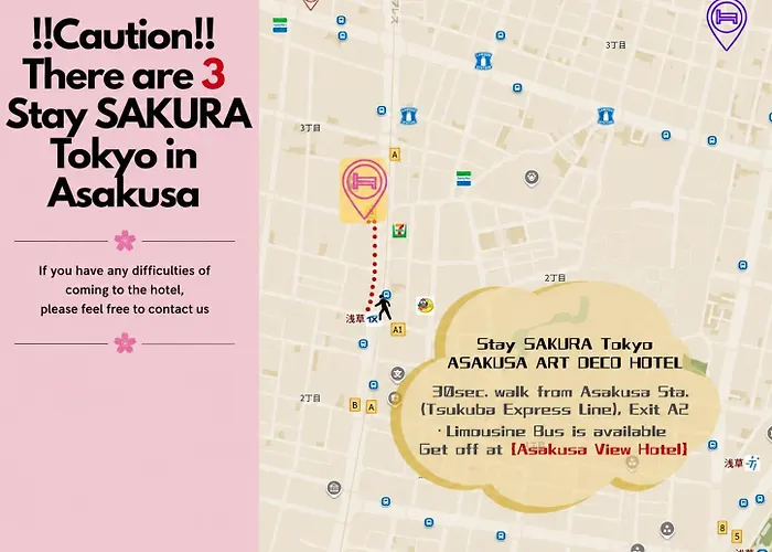 Stay Sakura Tokyo Asakusa Art Deco Hotel